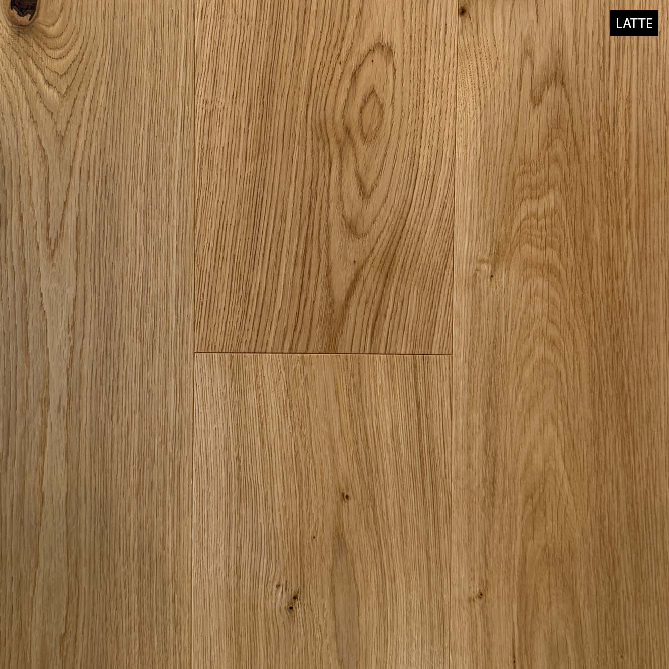 Latte 3mm Veneer 14mm Engineered European Oak Flooring